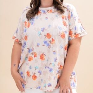 Floral Print Women's Top
